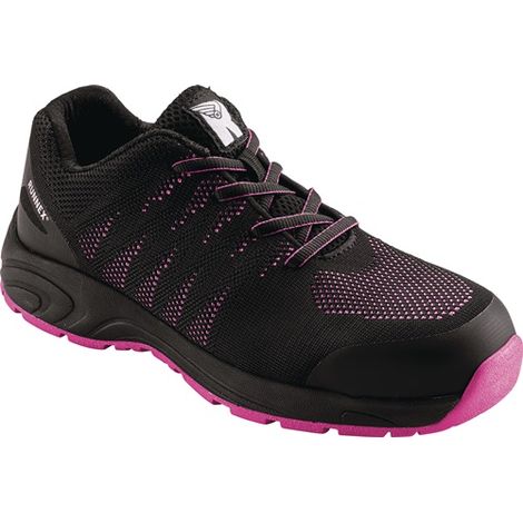 Damensicherheitsschuh GirlStar 5180 Gr.36 schwarz/pink S1P SRC PES RUNNEX (1/5)