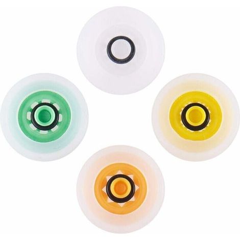 4 PCS Douche Limiteur De Réducteur De Débit Réglé, Limiteur De Débit d'eau Robinet, Ensemble De Limiteur De Réducteur De Flux De Douche, Aérateur Jusqu'à 95% D'économie d'eau 4/6/7/9 L/Min