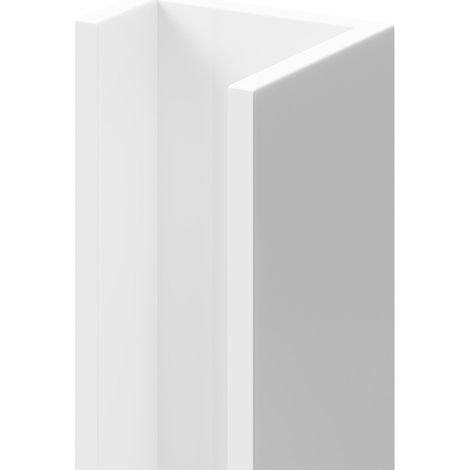 WholePanel 5mm White Wall and Ceiling Panel U Trim (1/5)