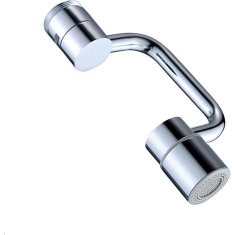 Robinet Extendeur - Tête De Robinet Pivotante 1080° - Filetage Femelle 55/64" - Pour Cuisine Salle De Bain Bar Extérieur - 1 Pièce (1/5)