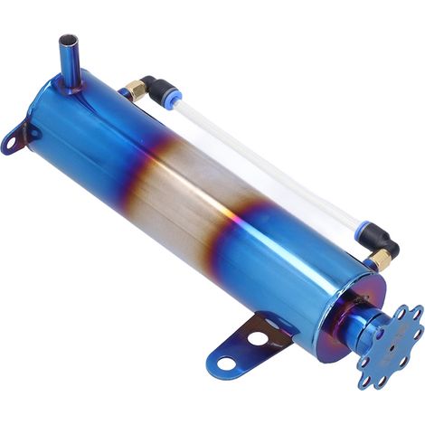 Réservoir de liquide de refroidissement 500ML en alliage d'aluminium, vase d'expansion universel pour auto, bidon de trop-plein, pièce moteur robuste (1/5)