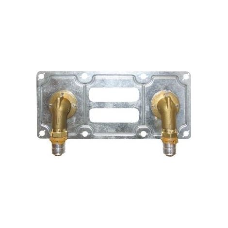 Kit ROBIFIX doppio multicouche - passo 150mm - Femmina 15x21 Ø16
