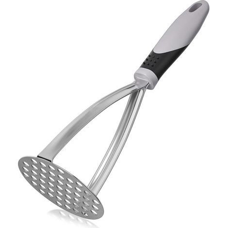 Presse Purée - Presse Purée En Acier Inoxydable 430 - Pour Purée De Pommes De Terre Légumes Et Fruits - Lavable En Lave-Vaisselle - 1 Pièce (1/5)