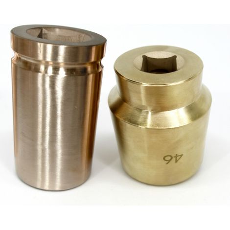 Vaso antichispas 30 mm1 pulgada cuadrada bronce de aluminio (1/5)