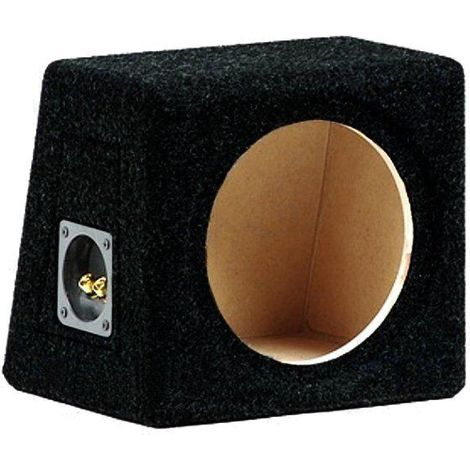 Caissons Vide MDF 8L BMDF1B sub20 Tissu noir