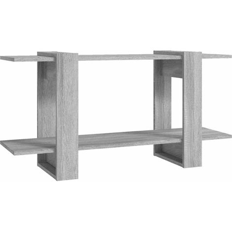 Maison Exclusive - Estantería madera contrachapada gris Sonoma 10 (1/5)