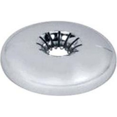 25PZ ROSETTA LUSSO UNIVERSALE APRIBILE ABS CROMATA - ø interno da mm.10 a mm.16