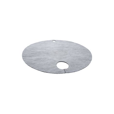 Recubrimiento superior de fieltro aglutinante para bidones  Ø