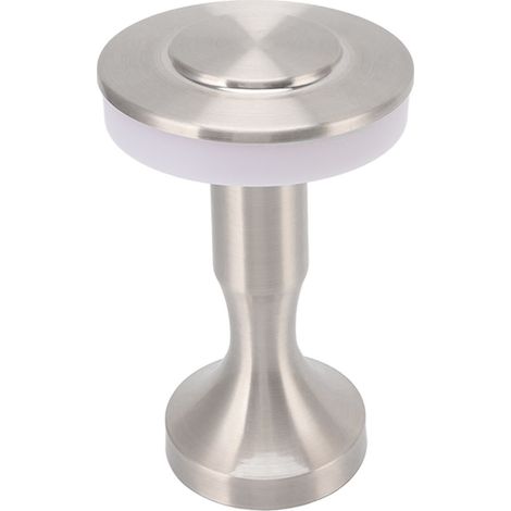 Lampe de table LED portable, tactile, 3 températures de couleur, rechargeable, lampe de chevet pour salle à manger, argent (1/5)