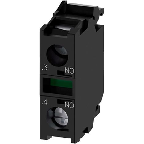 Siemens 3SU1400-1AA10-1BA0 Kontaktmodul  1 Schließer   500 V 1 St. (1/2)