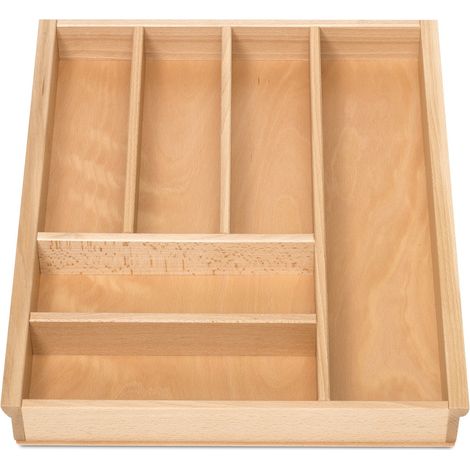 ORGA-BOX III Buche Besteckeinsatz Besteckkasten 500 mm für Nobilia ab 2013 (1/5)