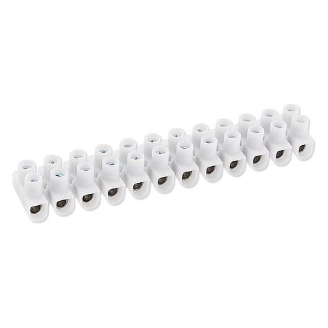 Lüsterklemme 2,5 mm² - 12-fach - 2 Schrauben je Klemme