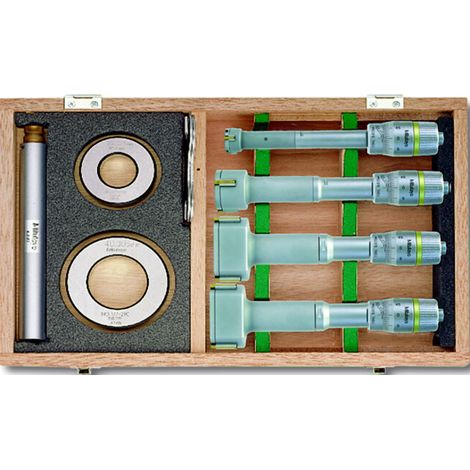 Mitutoyo 3-Linien Innenmessschr. Holtest im Satz 20-50mm (4 Stk.) (1/2)
