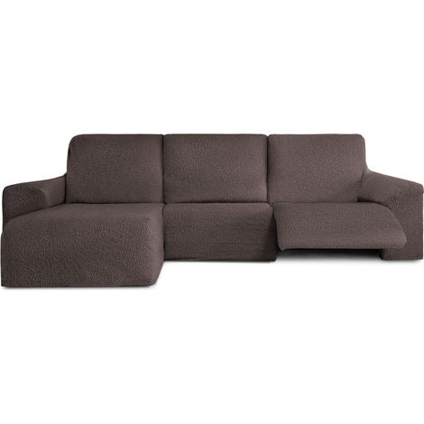 Housse De Canapé M/0 Ch. Longue Relax Premium Roc Gauche C/7 Bras Court (1/5)