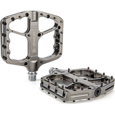 Gewage Graphit-Aluminium-Plattform-Fahrradpedale mit abgedichteten Pins (1/5)