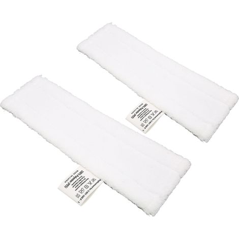 Chiffons microfibre pour nettoyeur vapeur Karcher SC1 SC2 SC3 SC4 SC5, lot de 2 pièces (1/5)