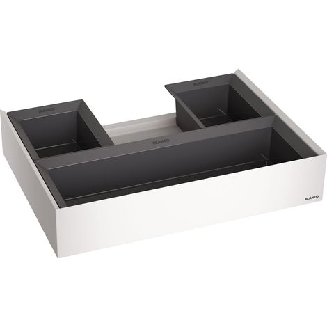 Blanco Organisationsschublade Abfalltrennsystem schwarz 526212