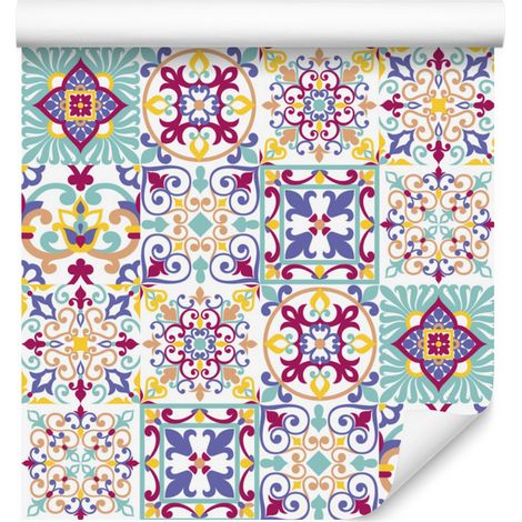 Papier peint mural et mosaïque orientale pour salon et chambre 50x1000 cm (1/5)