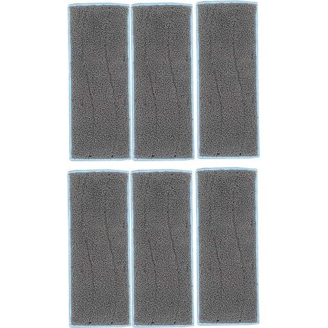Serpillière Lavable - Pour Aspirateur Robot Laveur - Compatible iRobot Braava Jet M6 - Lot de 6 Pièces