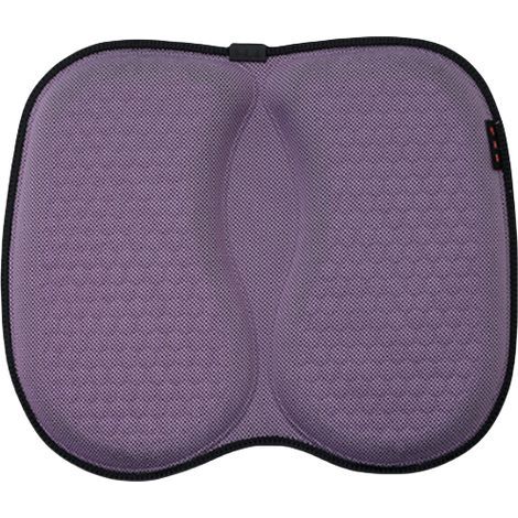 Coussin de siège en émulsion – Motif nid d'abeille – Coussins de siège de voiture pour la conduite –Violet clair
