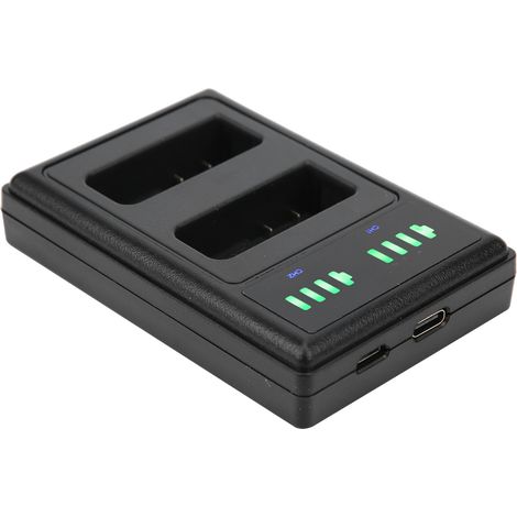 Caméra double port Micro/TypeC, double affichage, double station de charge pour batterie ENEL14/ENEL14A (1/5)
