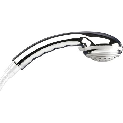 AQUAFRESH POIGNÉE DE DOUCHE CHROME - 8 CM