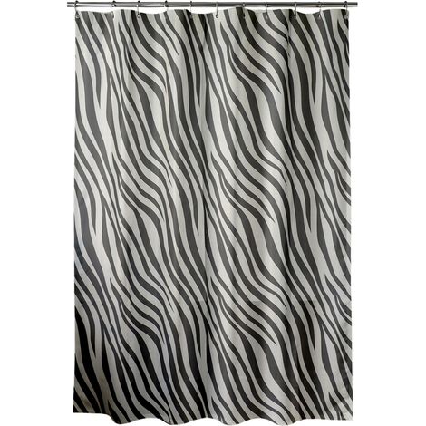 Tenda da doccia Naomi 180x200 cm zebrata (1/4)