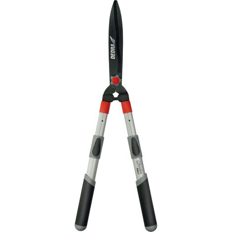 Taille-haie Dedra 80a043 manche télescopique lames téflon