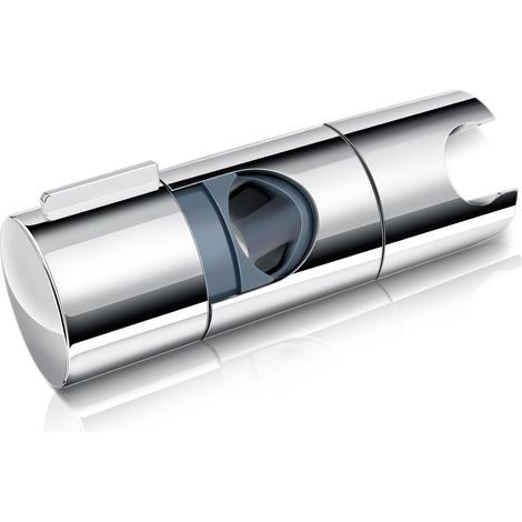 Support Douchette Universel, Support Pommeau de Douche diamètre Réglable 19 25 mm, Shower Head Holder Pivotant à 90°, Support Douchette Chromé ABS