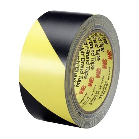 3M 57025033 Bande adhésive de marquage noir, jaune (L x l) 33 m x 51 mm 1 pc(s) (1/2)