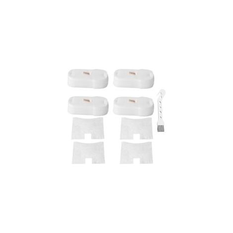 Filtre de rechange pour aspirateur filaire ultraléger Shark Stratos HZ3000 HZ3002 HZ3002C QS3000QBK, moteur à 4 colonnes, ensemble de filtres en mousse et en feutre, compatible avec la pièce XFFKHZ300