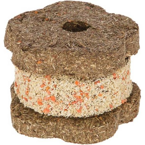 carota - Snack maxi Delizia per cavalli sandwich con frutta e erbe aromatiche 195g