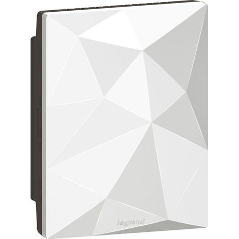 Point d'accès Wi-Fi PoE (n+ac) à encastrer alimentation par un switch Gigabit PoE Blanc LEGRAND 033610