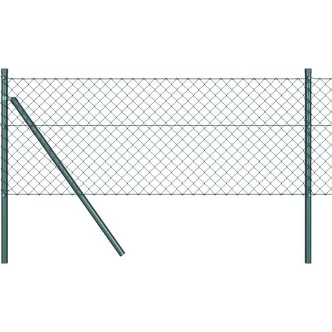 Maison Exclusive - Ground Fix Geschweißter Drahtzaun 25 x 0,4 m (