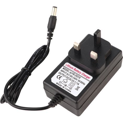 Cargador de batería 25,2 V 1 A, adaptador de sector, alimentación de carga (1/5)
