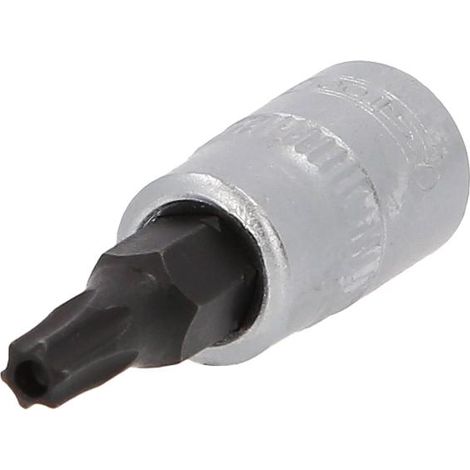 KS Tools 1/4" Bit-Stecknuss TX mit Stirnlochbohrung, TB25 (1/4)