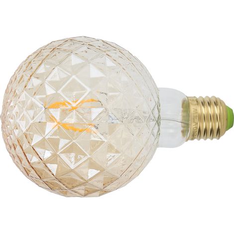 Ampoule décorative LED 220 V E27 4 W G95 en verre, ampoule à filament haute luminosité, style vintage, pour salon ou chambre. (1/5)