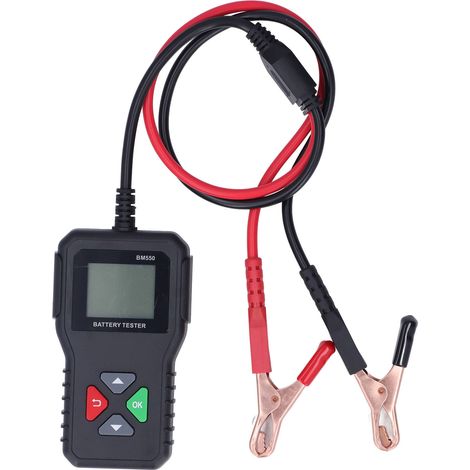 Testeur de batterie 6V 12V 24V 3 en 1 professionnel pour batteries automobiles - Test de durée de vie BM550 (1/5)