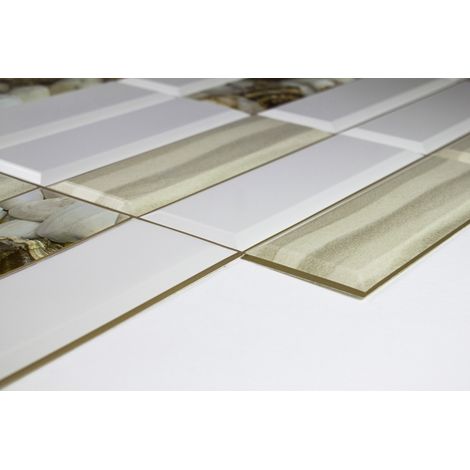 PVC Wandpaneele - pflegeleichte Stein-, Holz- & Bildmotive - RESTPOSTEN: TILE SANDY COAST