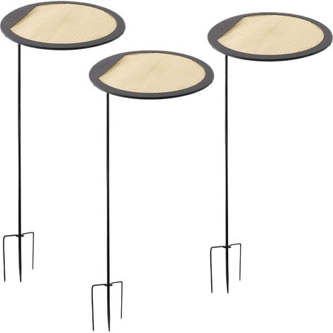 Abdeckung 3 Stück Gartenschirme Set Tragbar Ausziehbar