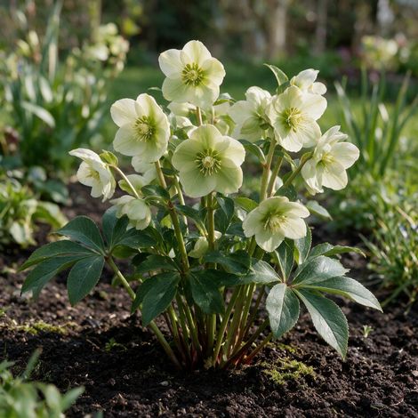 Hellébore orientalis 20cm Godet 9cm - Helleborus (1/4)