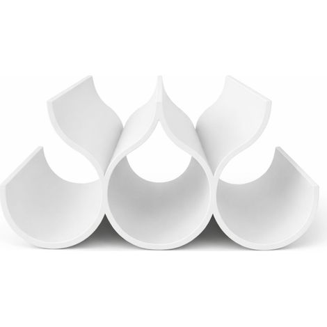 Portabottiglie per 5 bottiglie, organizer per vino bianco