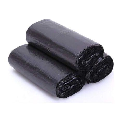 Petits sacs poubelles de 1,2 à 1,5 gallons, sac poubelle noir, sacs poubelle pour corbeille à papier 120 unités
