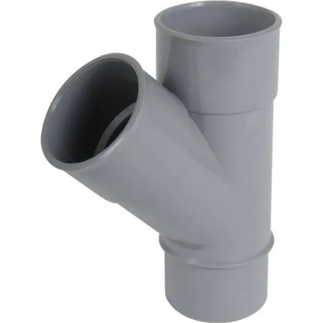 Té PVC 45 degré réduit MF 50/32/50