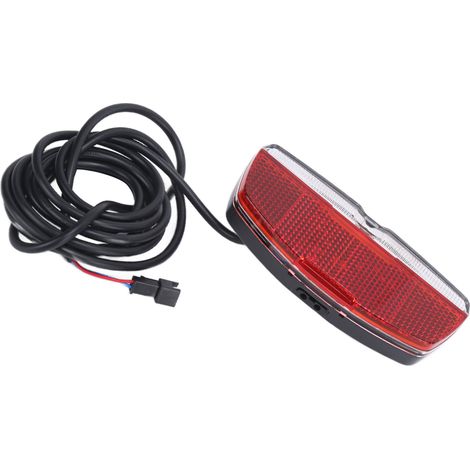 Feu arrière vélo électrique 6V-48V universel LED ultra lumineux, signalisation arrière vélo (1/5)