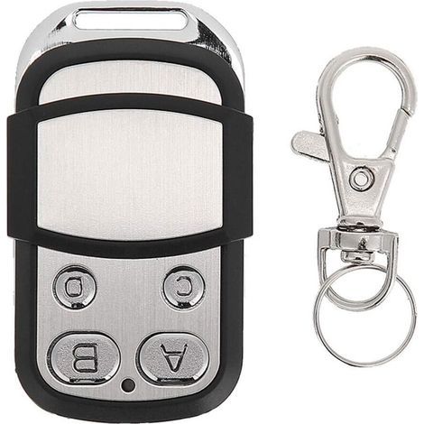 télécommande mhouse tx4,Télécommande de garage, clé de télécommande de porte de garage 433.92 MHz remplacement compatible pour Mhouse/MyHouse TX4 TX3 GTX4,A (1/4)