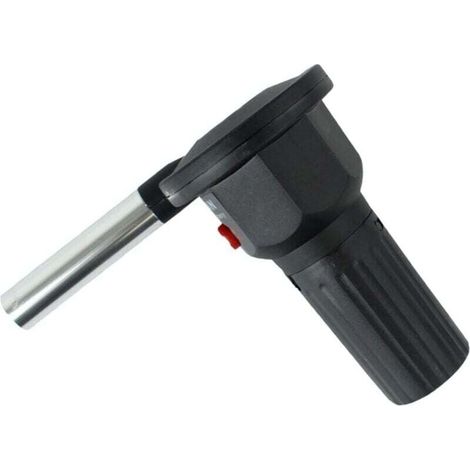 Souffleur de feu portable pour barbecue, outil de soufflage électrique adapté au barbecue extérieur, accessoires utiles pour allumer un feu de joie et un barbecue (1/4)