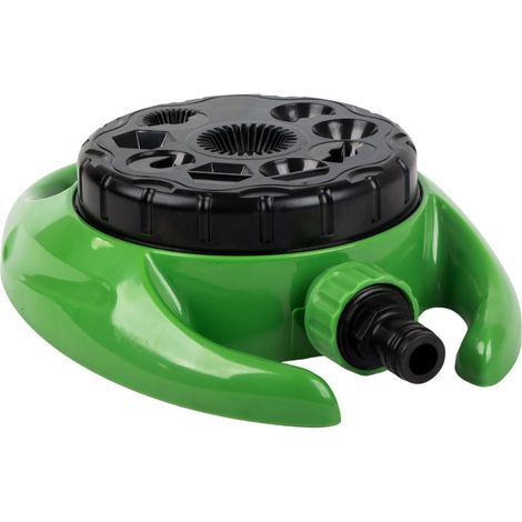 Arroseur de jardin à 9 fonctions, pivotant à 360°, pour l'arrosage du jardin, modèle DIVODV (1/5)
