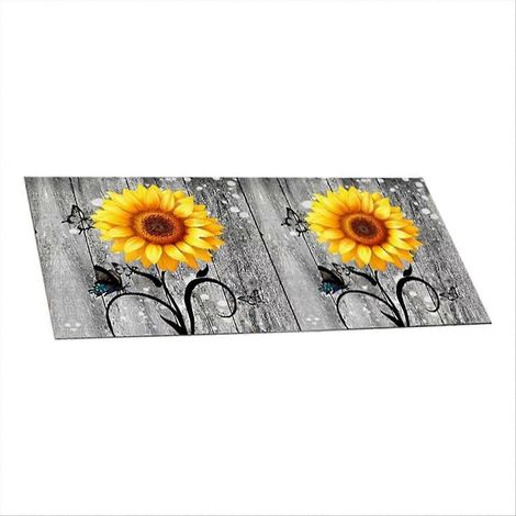 Tapis anti-poussière à motifs floraux pour lave-linge séchant. (1/5)