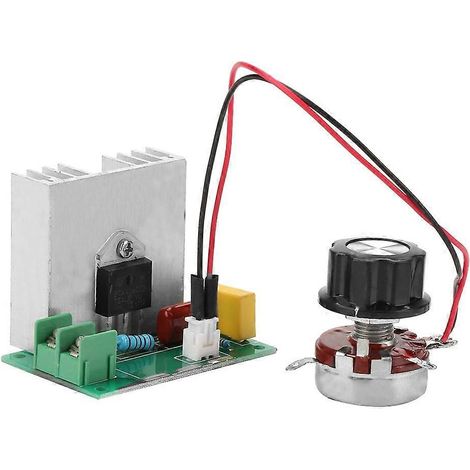 AC 0-220V 4000W 40A AC Motor-Drehzahlregler Spannungsregler LED-Dimmer